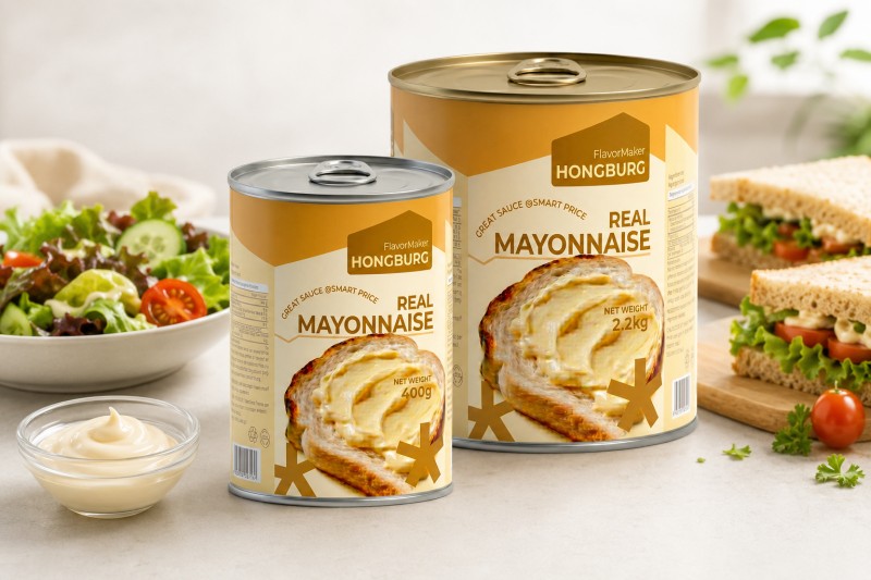 Konserverad äkta majonnäs