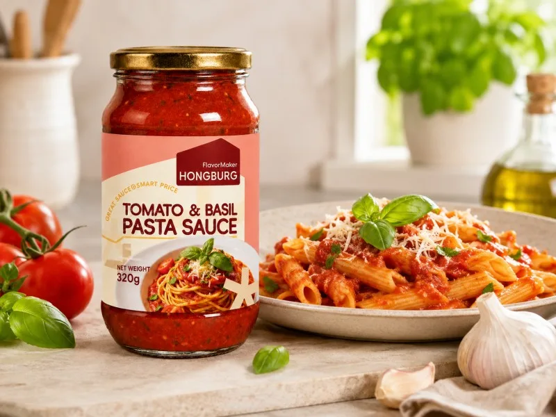 Klassisk tomat Marinara pastasås för pastarätter