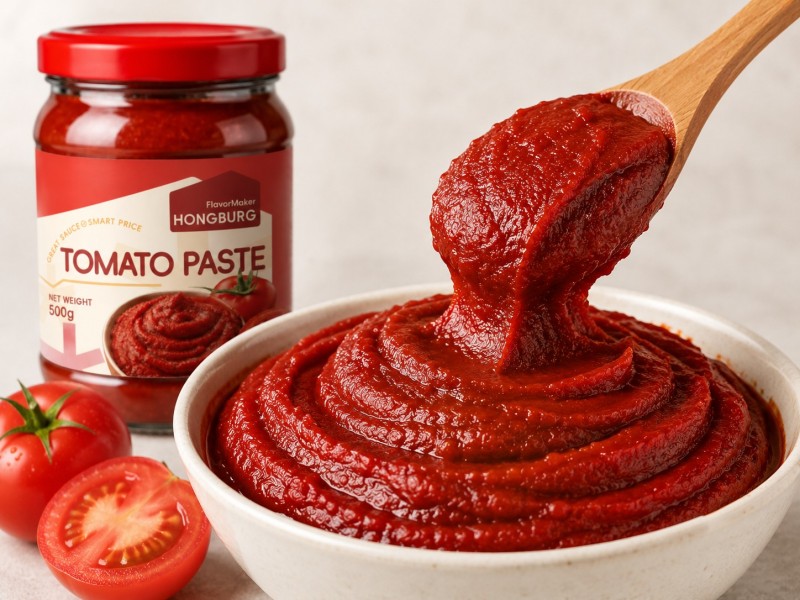 Hot Break Tomatpasta med hög viskositet