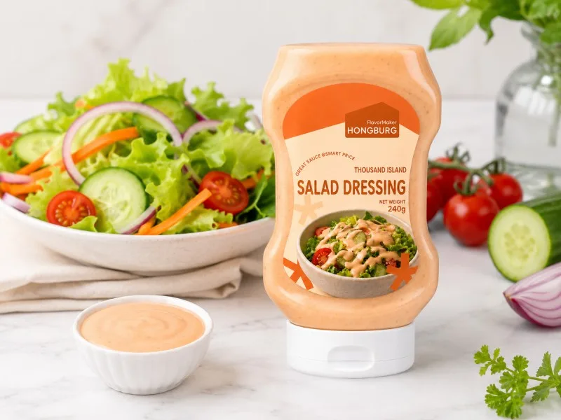 Tangy Creamy Thousand Island Salladsdressing
