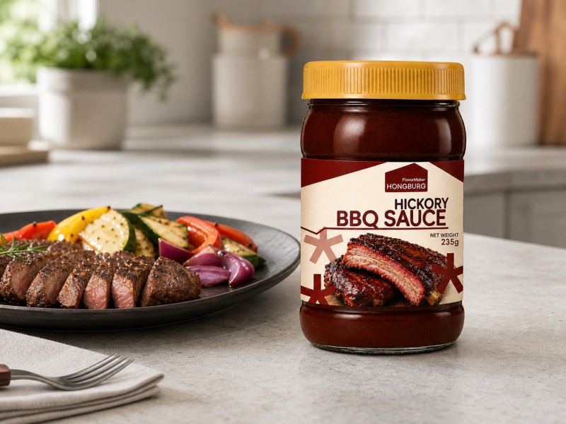Tjock Smoky Hickory BBQ-sås