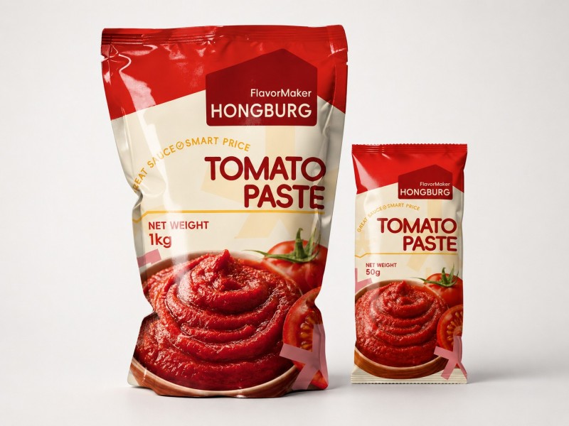 Tomatpasta i påse